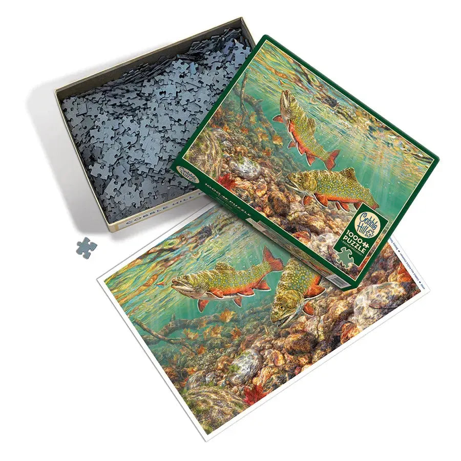 Brook Trout 1000 Piece Jigsaw Puzzle Cobble Hill (ONLINE ORDER ONLY)
