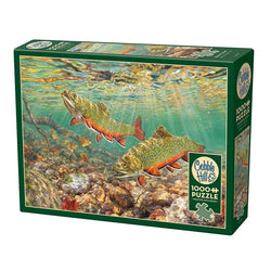 Brook Trout 1000 Piece Jigsaw Puzzle Cobble Hill (ONLINE ORDER ONLY)