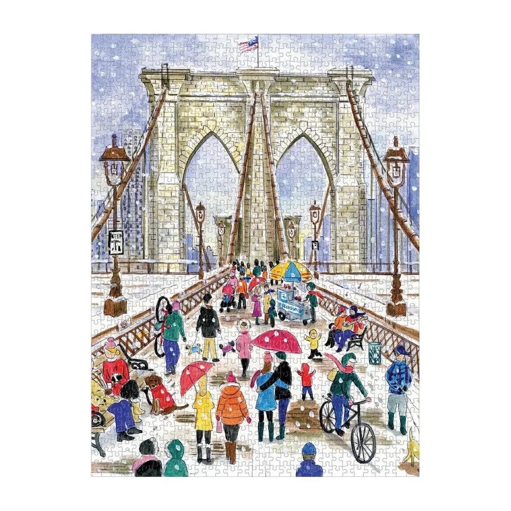Brooklyn Bridge 1000 Piece Jigsaw Puzzle Galison (ONLINE ORDER ONLY)