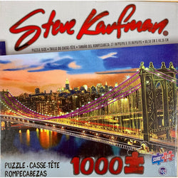 Brooklyn Bridge by Steve Kaufman 1000 Piece Jigsaw Puzzle Sure Lox (ONLINE ORDER ONLY)