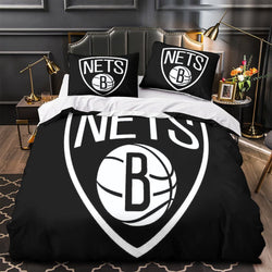 Brooklyn Nets Bedding Set Duvet Cover Without Filler (Online Order Only)