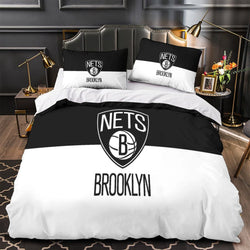 Brooklyn Nets Bedding Set Duvet Cover Without Filler (Online Order Only)