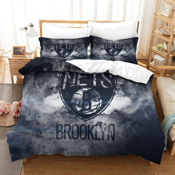 Brooklyn Nets Bedding Set Duvet Cover Without Filler (Online Order Only)