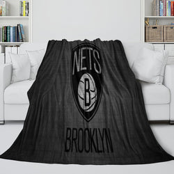 Brooklyn Nets Blanket Flannel Fleece Throw Room Decoration (Online Order Only)