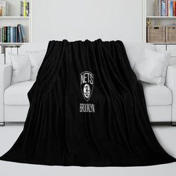 Brooklyn Nets Blanket Flannel Fleece Throw Room Decoration (Online Order Only)