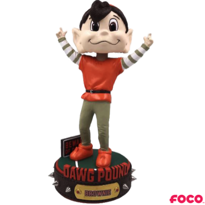 Cleveland Browns Dawg Pound Bobbleheads (ONLINE ORDER ONLY)