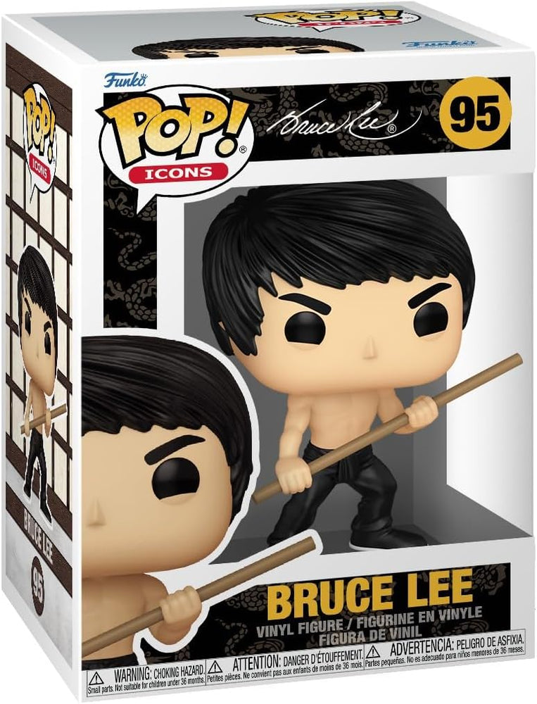 Bruce Lee (Dynamic) Funko Pop! Vinyl Figure #95 with Funko Protector (ONLINE ORDER ONLY)