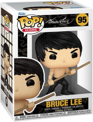 Bruce Lee (Dynamic) Funko Pop! Vinyl Figure #95 with Funko Protector (ONLINE ORDER ONLY)