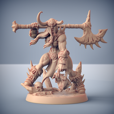 3D Printed Artisan Guild Brunilde Snakeslayer Dragonpeak Barbarians 28mm 32mm (Online Only)