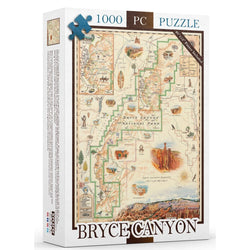 Bryce Canyon National Park 1000 Piece Jigsaw Puzzle Xplorer Maps (ONLINE ORDER ONLY)