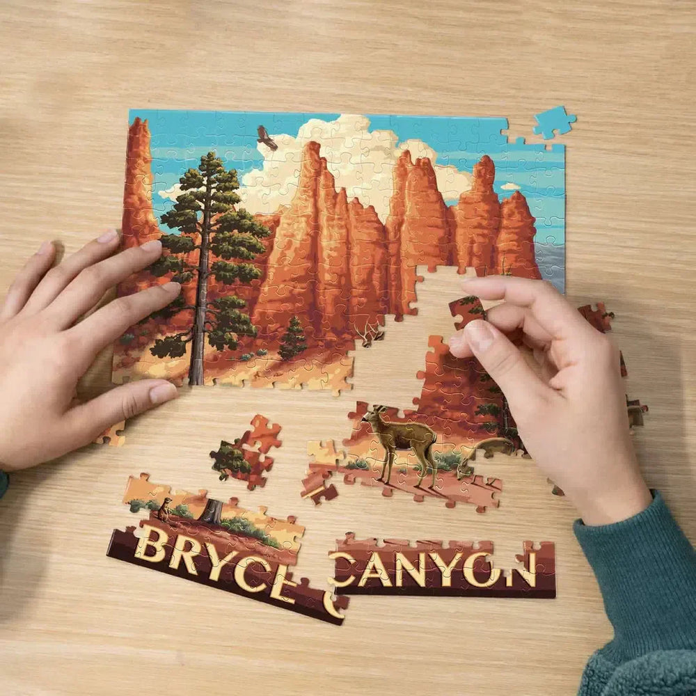 Bryce Canyon National Park 210 Piece Jigsaw Puzzle Boardwalk (ONLINE ORDER ONLY)
