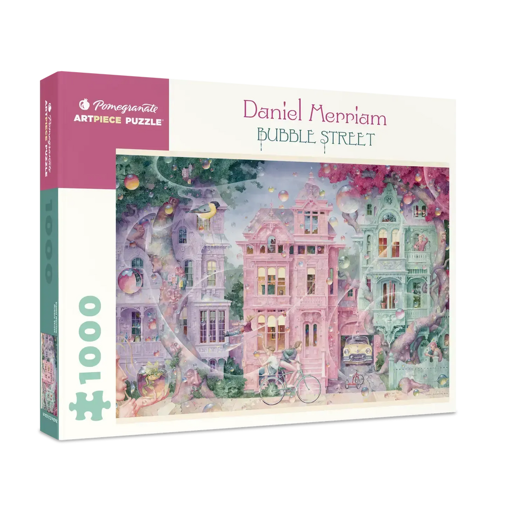 Bubble Street by Daniel Merriam 1000 Piece Jigsaw Puzzle Pomegranate