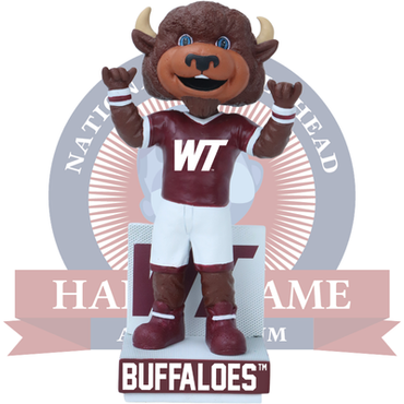 Bucky the Buffalo West Texas A&M Buffaloes Mascot Bobblehead (ONLINE ORDER ONLY)