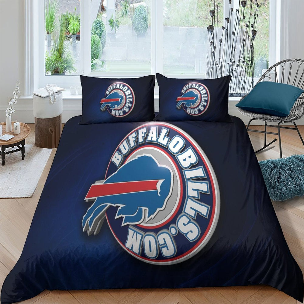 Buffalo Bills Bedding Set Duvet Cover Without Filler (Online Order Only)