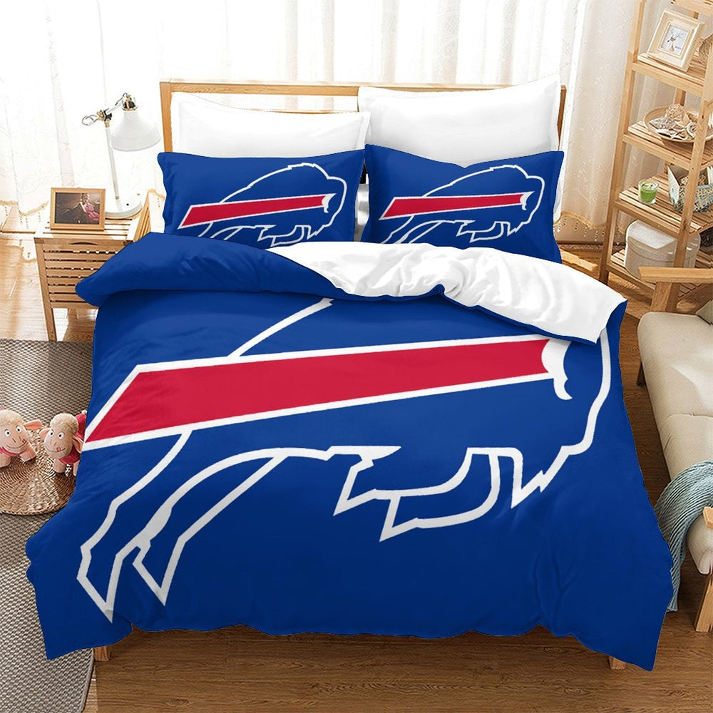 Buffalo Bills Bedding Set Duvet Cover Without Filler (Online Order Only)