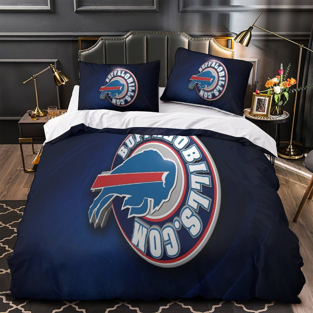 Buffalo Bills Bedding Set Duvet Cover Without Filler (Online Order Only)
