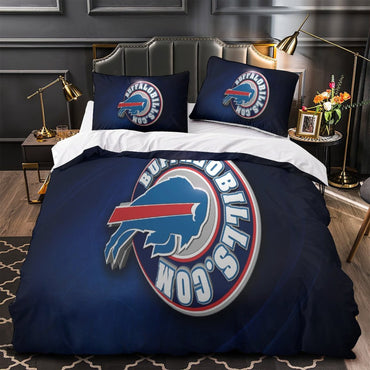 Buffalo Bills Bedding Set Duvet Cover Without Filler (Online Order Only)