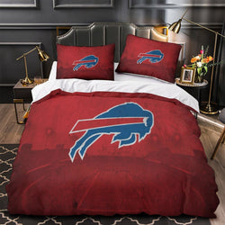 Buffalo Bills Bedding Set Duvet Cover Without Filler (Online Order Only)