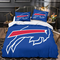 Buffalo Bills Bedding Set Duvet Cover Without Filler (Online Order Only)