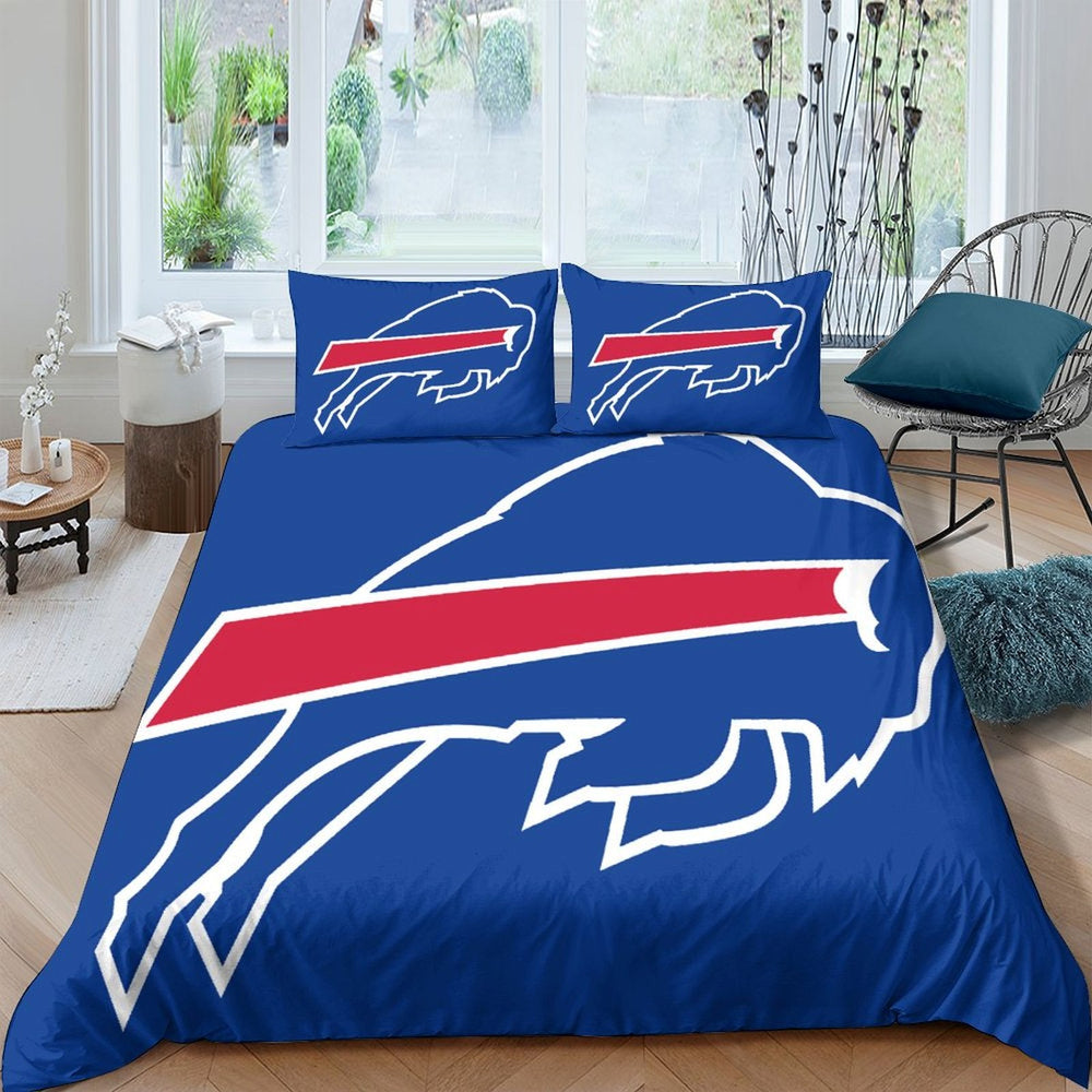 Buffalo Bills Bedding Set Duvet Cover Without Filler (Online Order Only)