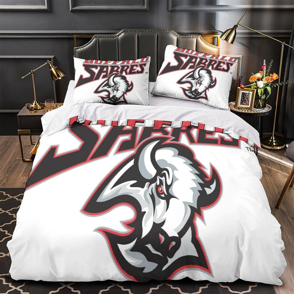 Buffalo Sabres Bedding Set Quilt Duvet Cover Without Filler (Online Order Only)