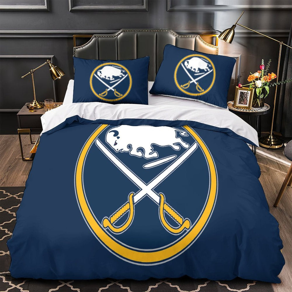 Buffalo Sabres Bedding Set Quilt Duvet Cover Without Filler (Online Order Only)