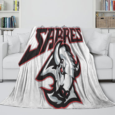 Buffalo Sabres Blanket Flannel Throw Kids Room Decoration (Online Order Only)