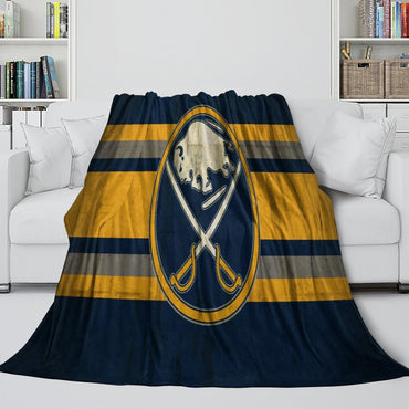 Buffalo Sabres Blanket Flannel Throw Kids Room Decoration (Online Order Only)