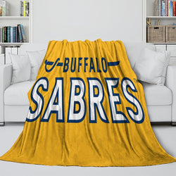 Buffalo Sabres Blanket Flannel Throw Kids Room Decoration (Online Order Only)