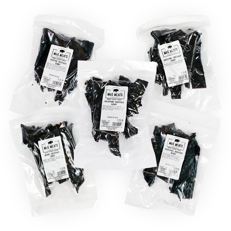Buffalo Jerky Sampler (ONLINE ORDER ONLY)