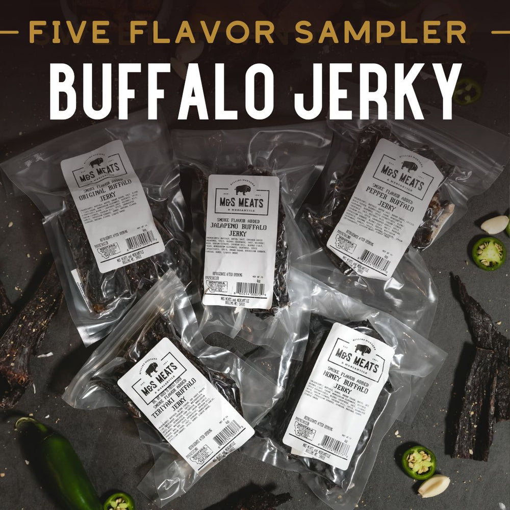 Buffalo Jerky Sampler (ONLINE ORDER ONLY)