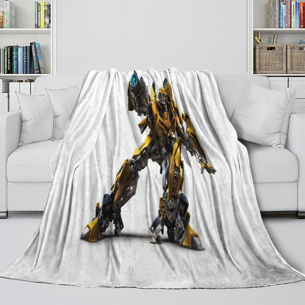 Bumblebee Blanket Flannel Throw Kids Room Decoration (ONLINE ORDER ONLY)