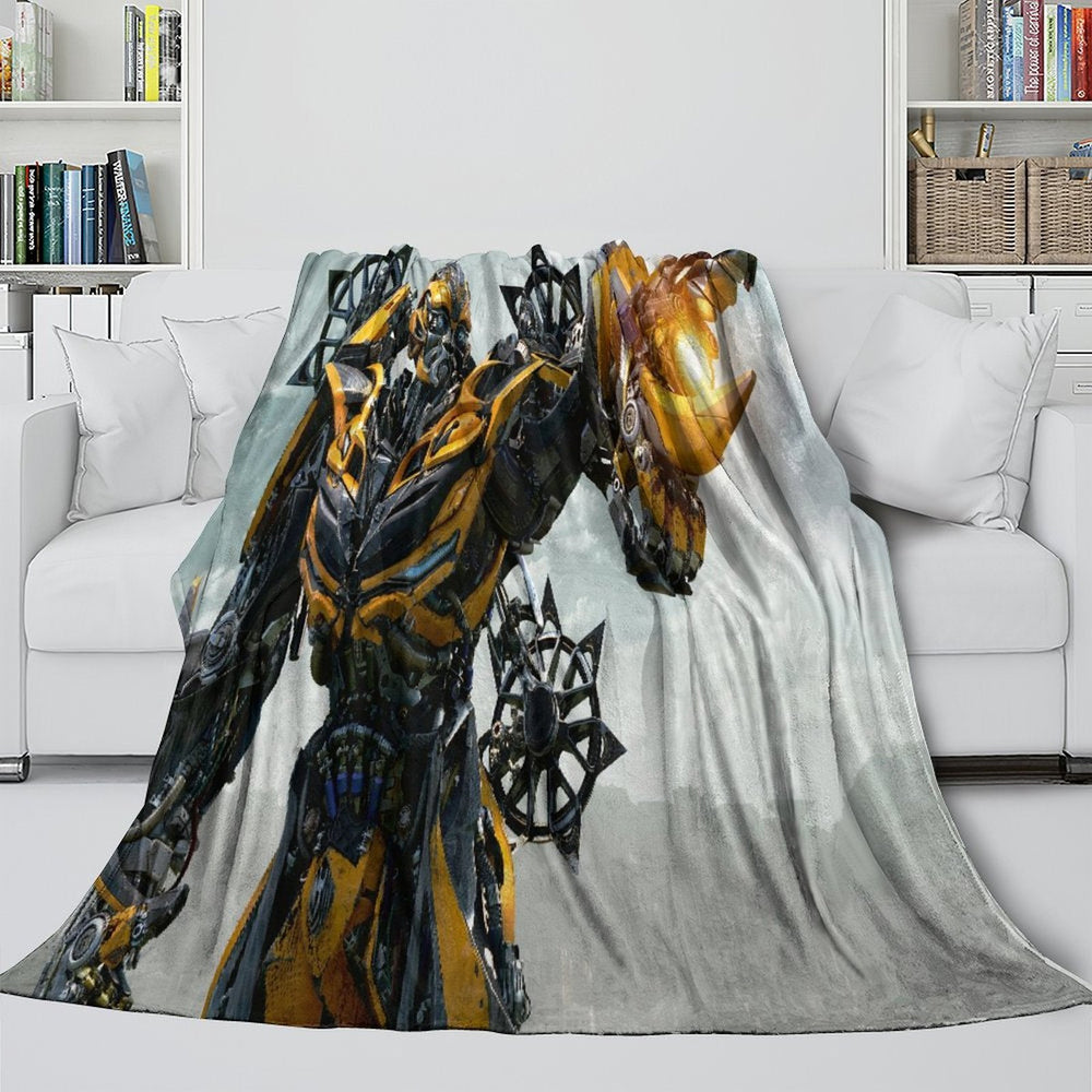 Bumblebee Blanket Flannel Throw Kids Room Decoration (ONLINE ORDER ONLY)