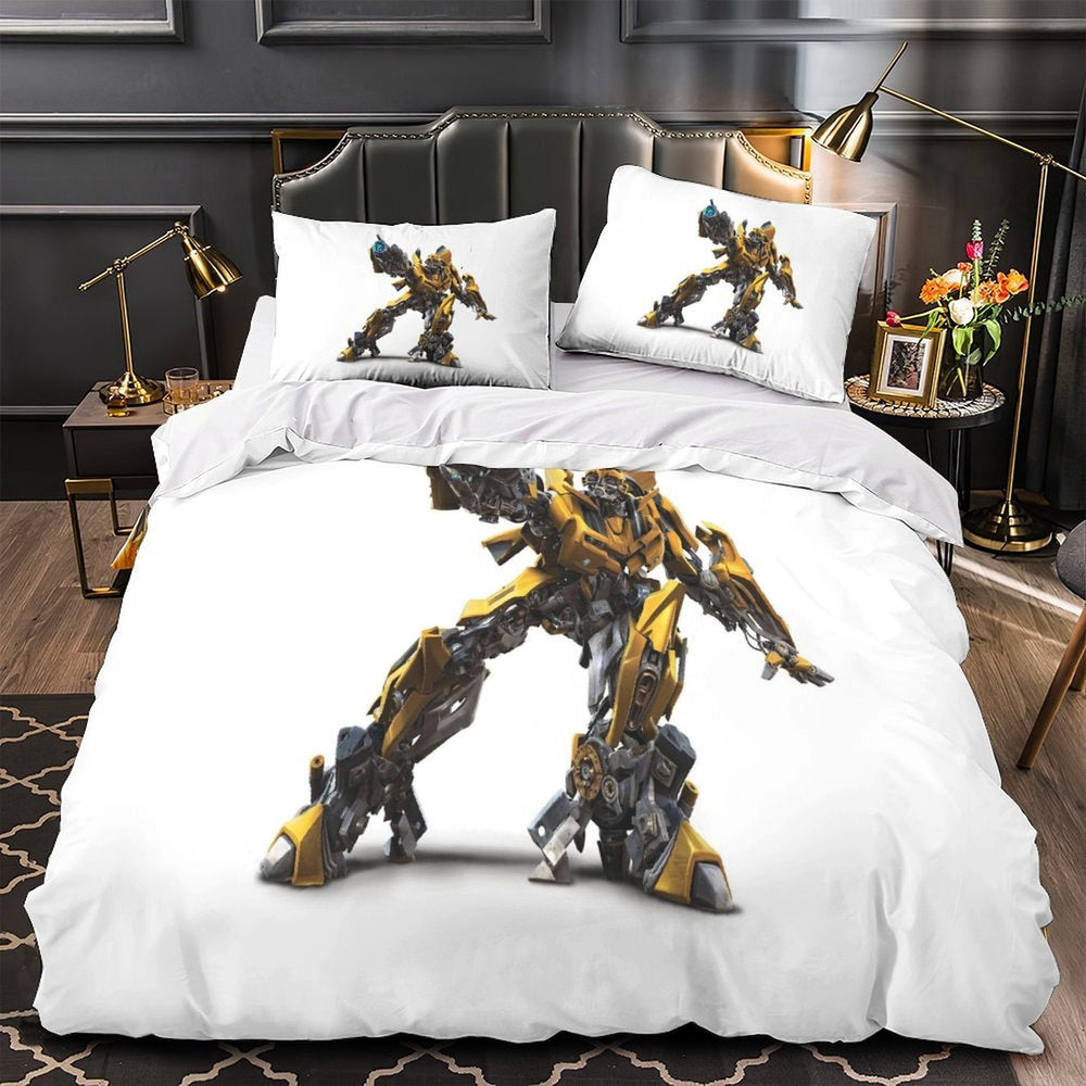 Bumblebee Duvet Cover Pattern Bedding Set Without Filler (ONLINE ORDER ONLY)