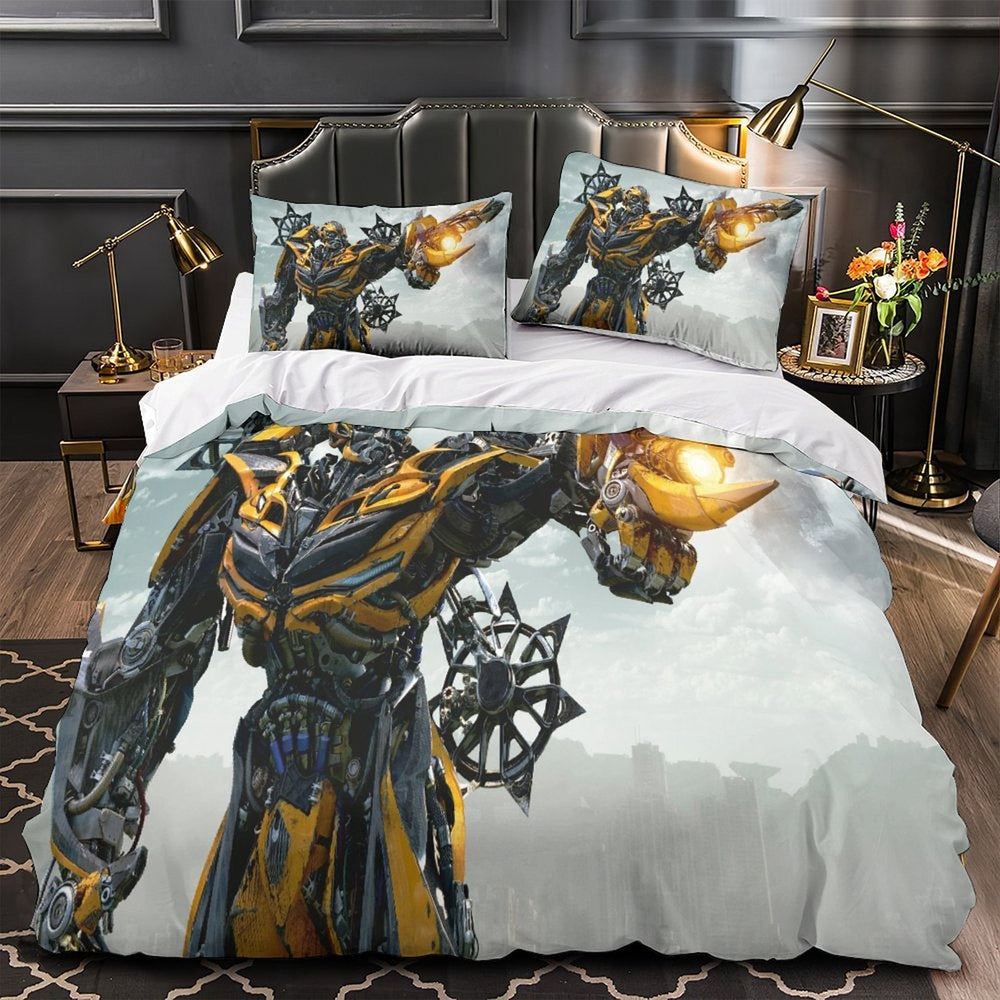 Bumblebee Duvet Cover Pattern Bedding Set Without Filler (ONLINE ORDER ONLY)