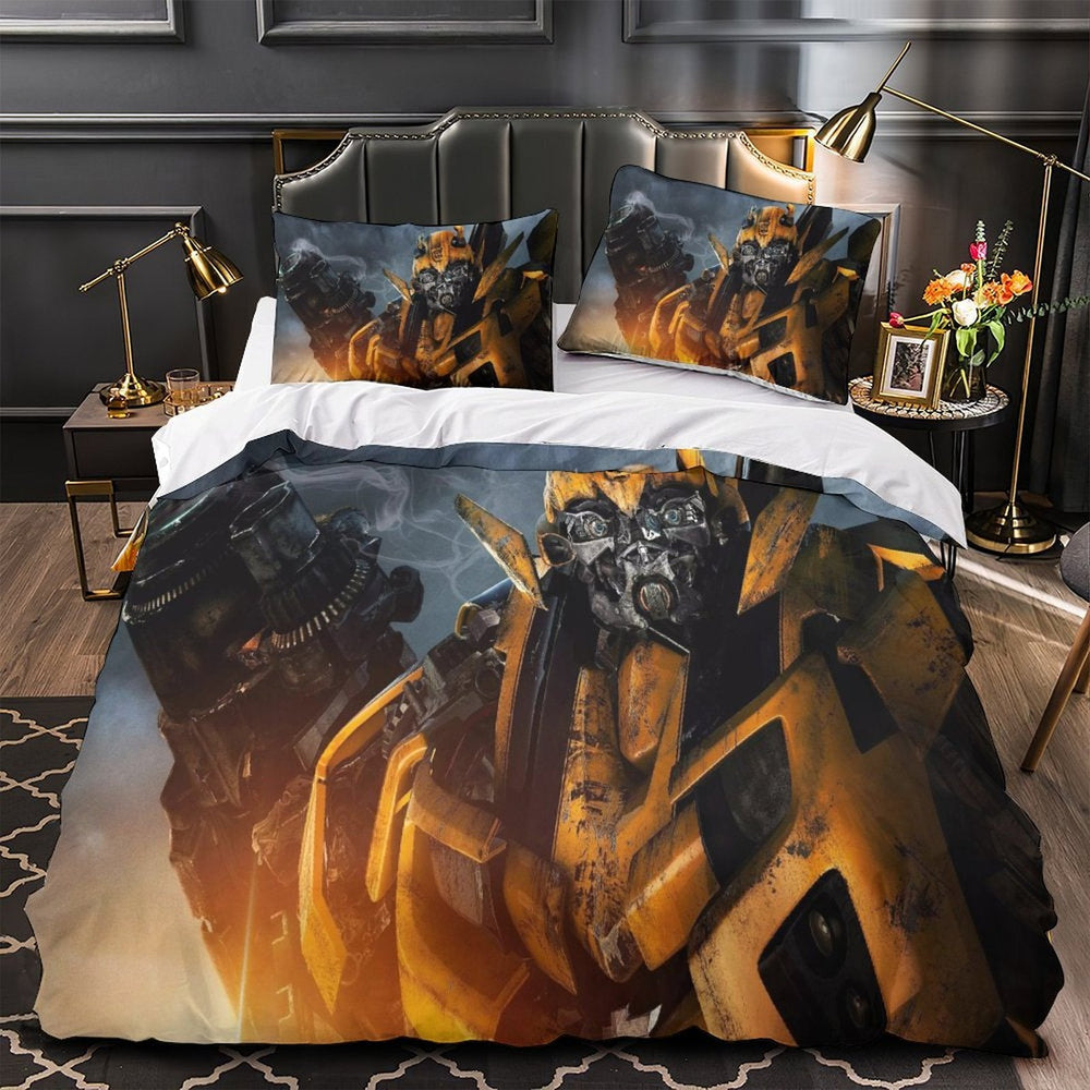 Bumblebee Duvet Cover Pattern Bedding Set Without Filler (ONLINE ORDER ONLY)