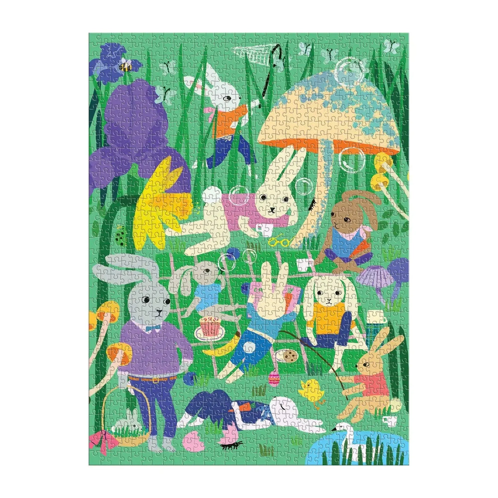 Bunny Daydream 1000 Piece Jigsaw Puzzle Galison