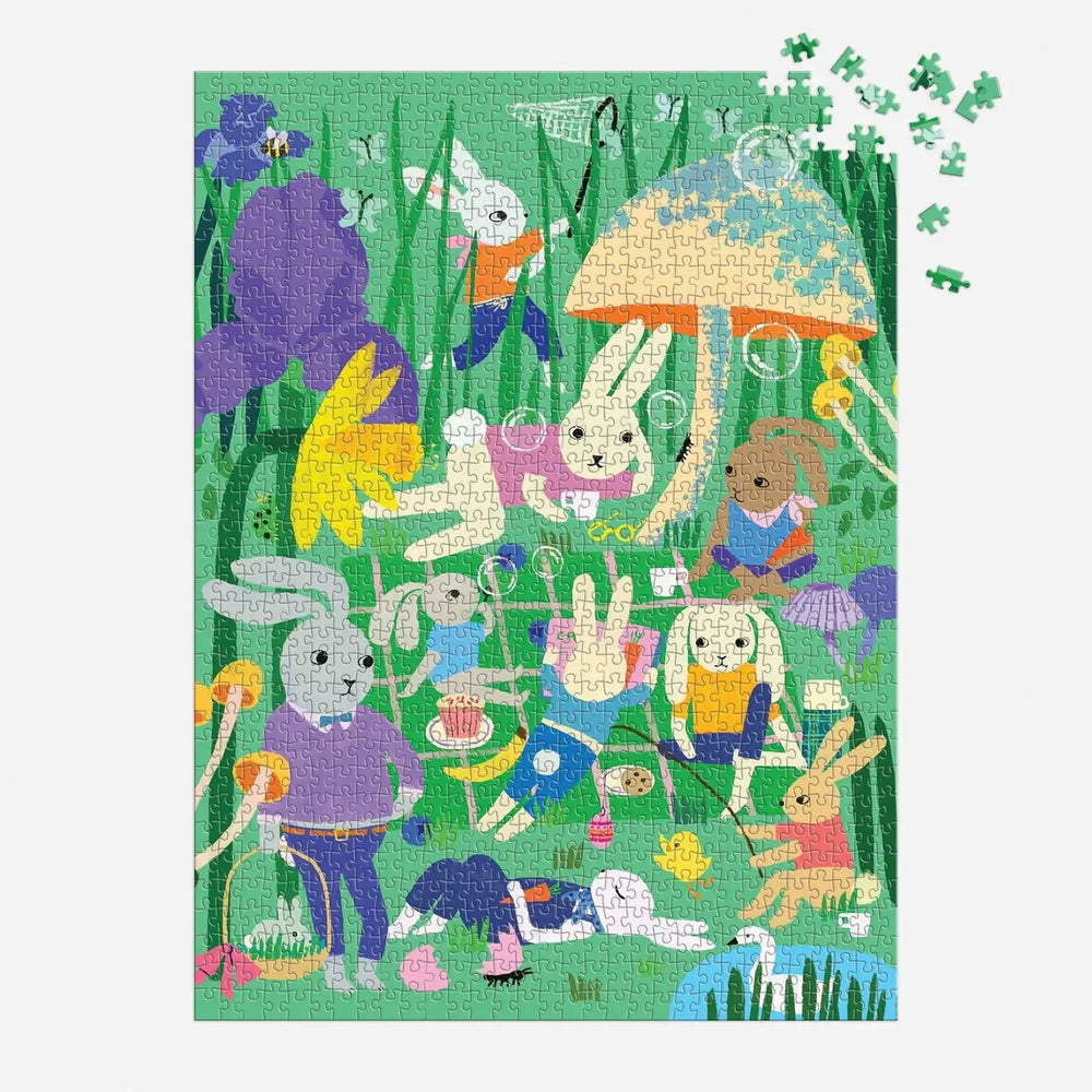 Bunny Daydream 1000 Piece Jigsaw Puzzle Galison