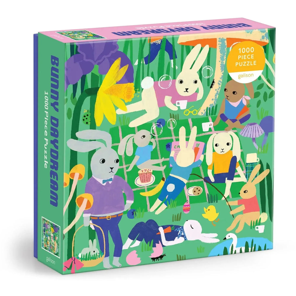 Bunny Daydream 1000 Piece Jigsaw Puzzle Galison