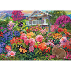Bunny Garden 104 Connecting Pieces Jigsaw Puzzle Eurographics (ONLINE ORDER ONLY)