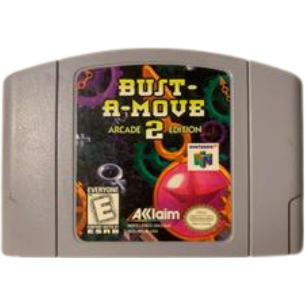 Bust-A-Move 2 - Nintendo 64 (LOOSE) (Online Order Only)