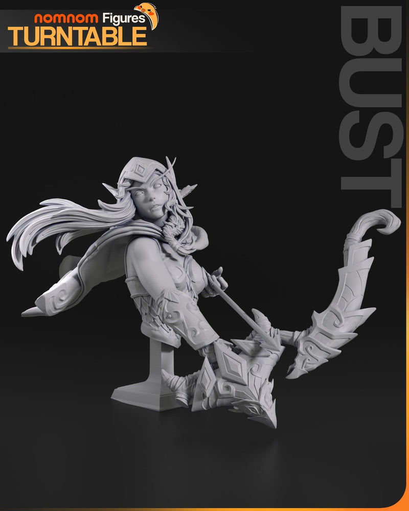 Alleria Windrunner - Warcraft - 1:10 Scale, 75mm & Bust (ONLINE ORDER ONLY)