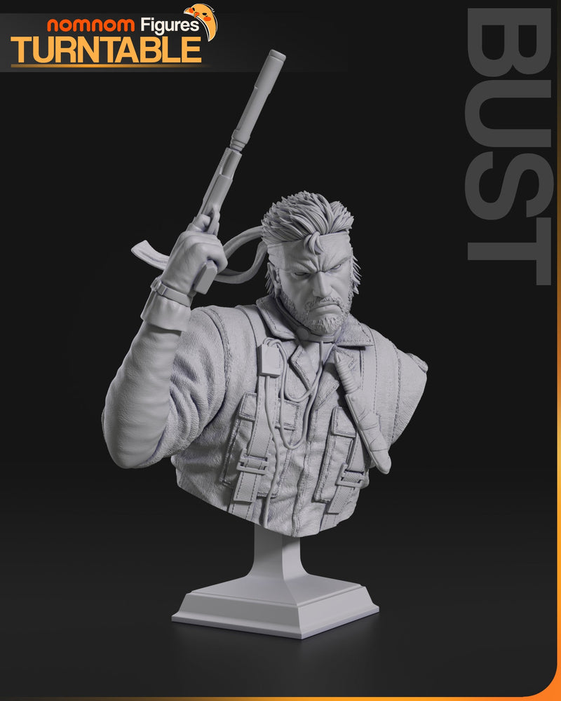 Naked Snake - Metal Gear Solid - 75mm, 1:10 Scale, Bust (ONLINE ORDER ONLY)