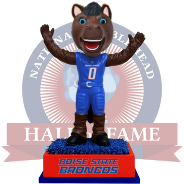 Buster Bronco Boise State Broncos Mascot Blue Turf Bobblehead (Presale) (ONLINE ORDER ONLY)