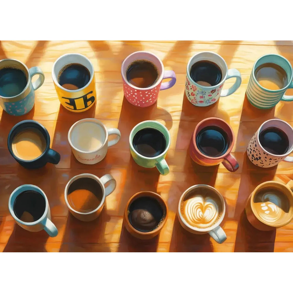 But First, Coffee 1000 Piece Jigsaw Puzzle Snappy