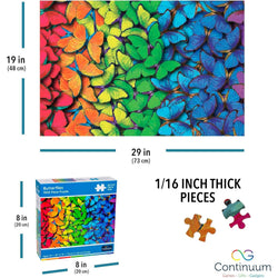 Butterflies 1000 Piece Jigsaw Puzzle Continuum (ONLINE ORDER ONLY)
