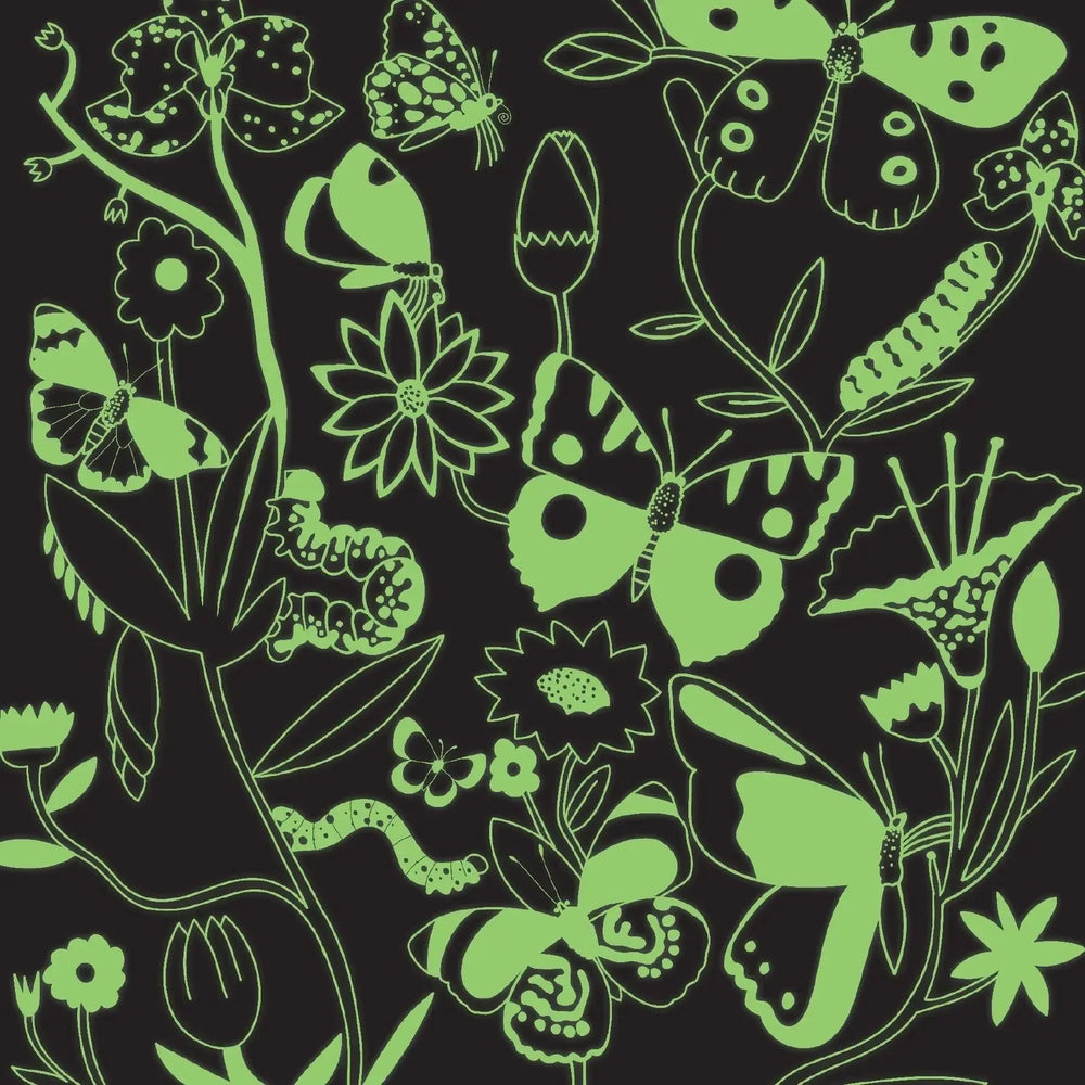 Butterflies Illuminated 500 Piece Glow in the Dark Jigsaw Puzzle Mudpuppy (ONLINE ORDER ONLY)