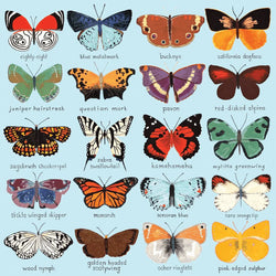 Butterflies of North America 500 Piece Jigsaw Puzzle Mudpuppy (ONLINE ORDER ONLY)