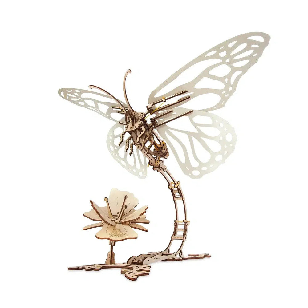 Butterfly 3D Wood Model Kit UGEARS (ONLINE ORDER ONLY)