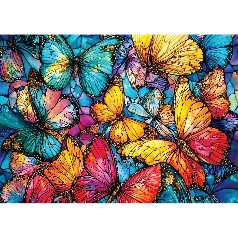 Butterfly Extravaganza 1000 Piece Jigsaw Puzzle Enjoy (ONLINE ORDER ONLY)